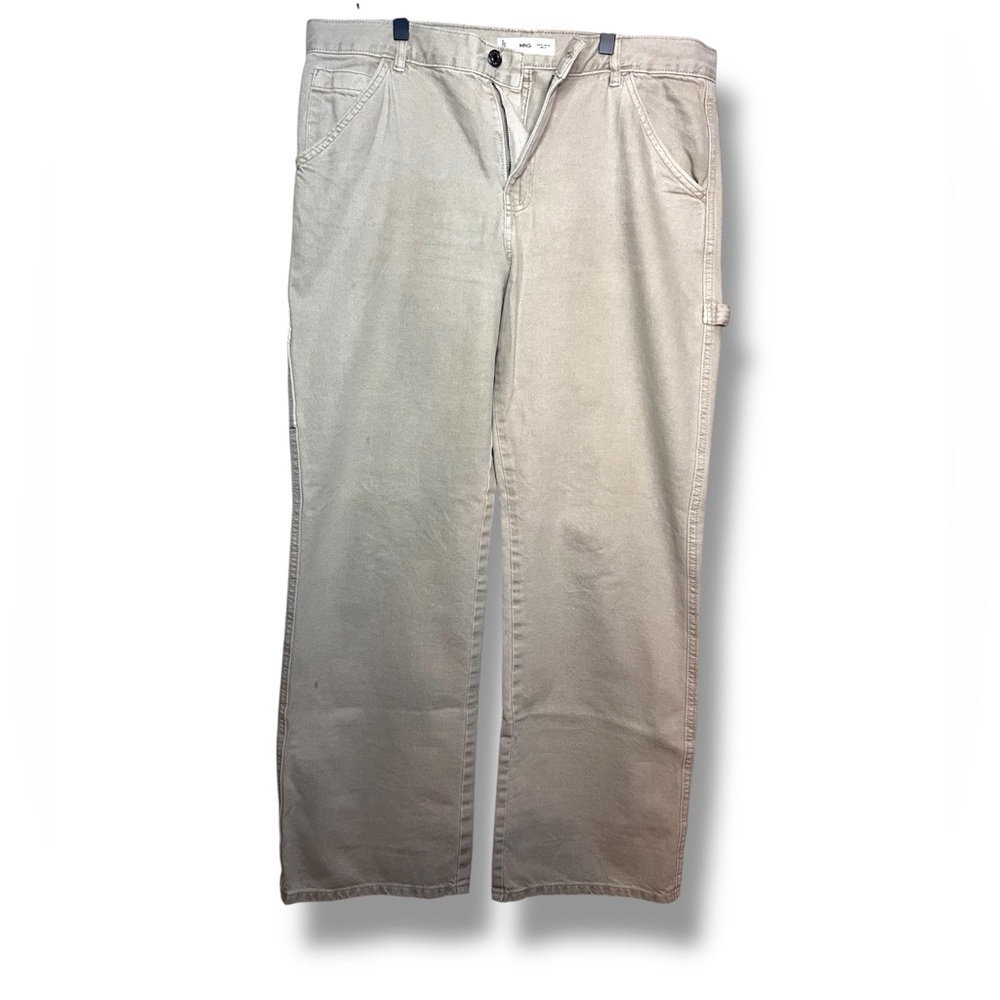 Mango Women’s Beige Casual Pants